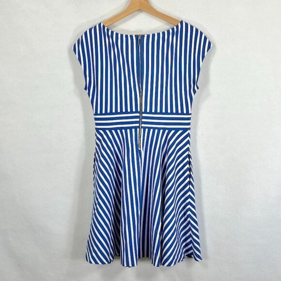 Kate Spade Mini Ponte Dress Retro European Nautical Vacation Preppy Coquette M - Picture 6 of 10